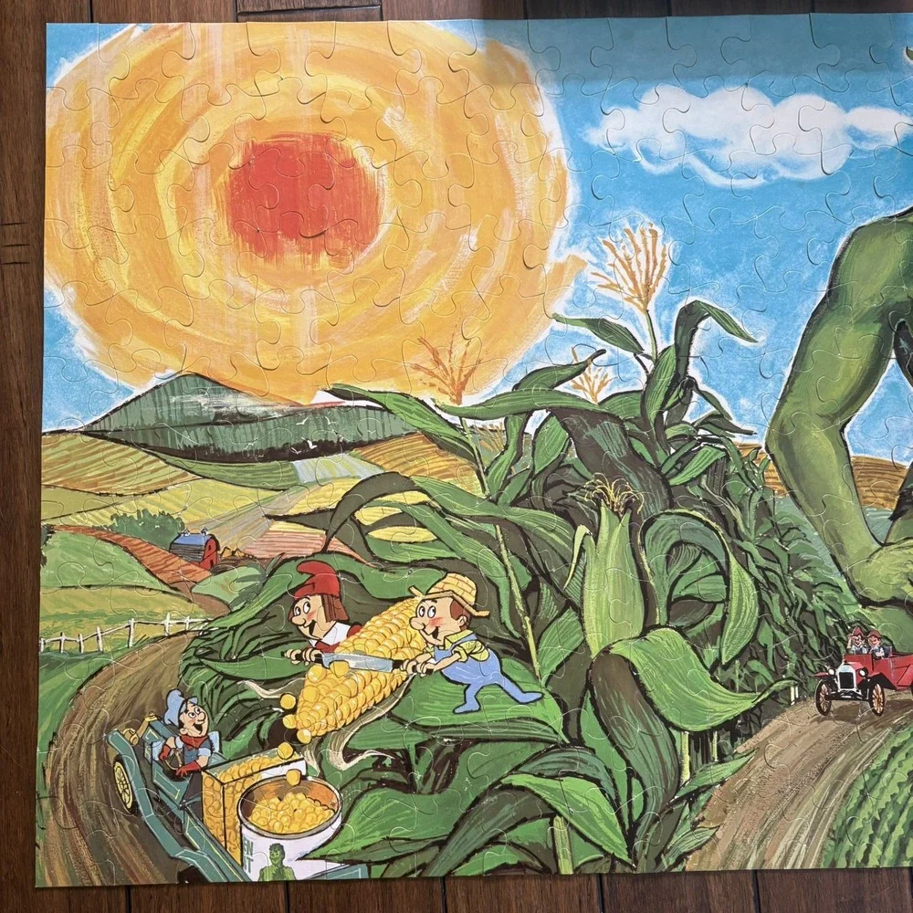 1970s Jolly Green Giant Jigsaw Puzzle 204 Pieces 2x3 Ft
